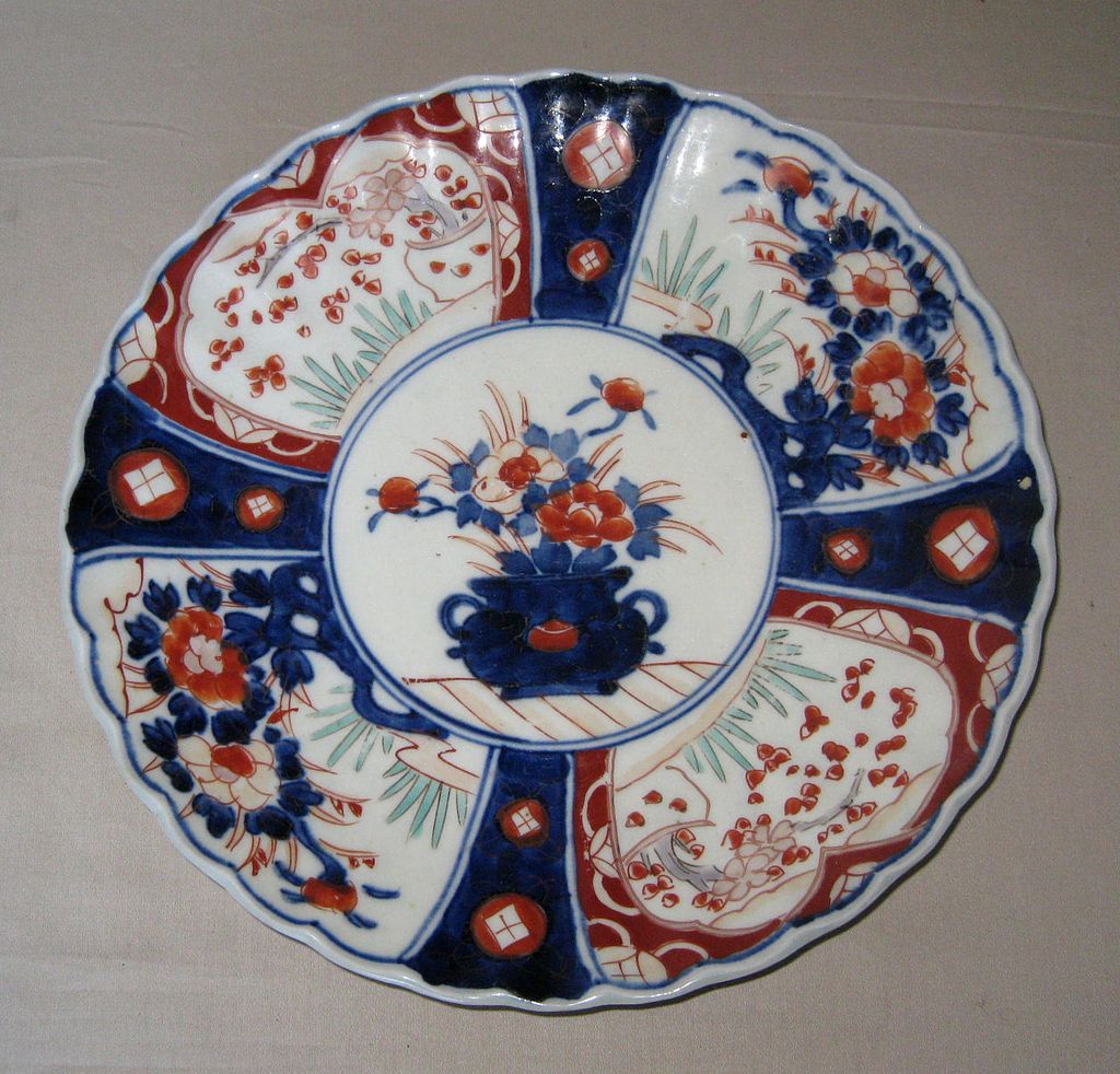 japanese-imari-porcelain-plate-from-dynastycollections-on-ruby-lane