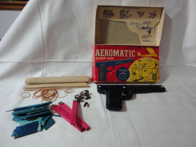 Aeromatic glider gun in orig box metal gun Aeromatic glider gun in orig box metal gun