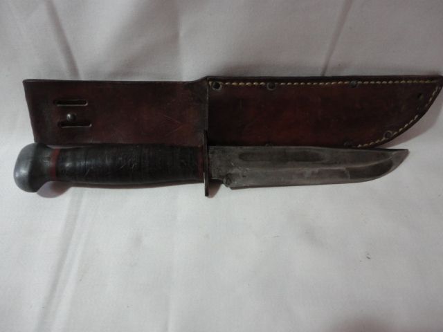 Remington Pal war years knife RH-36 & sheath Remington Pal war years knife RH-36 & sheath