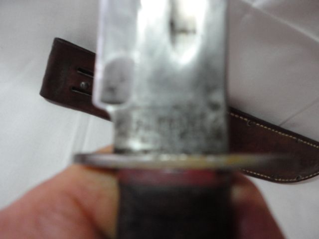 Remington Pal war years knife RH-36 & sheath Remington Pal war years knife RH-36 & sheath