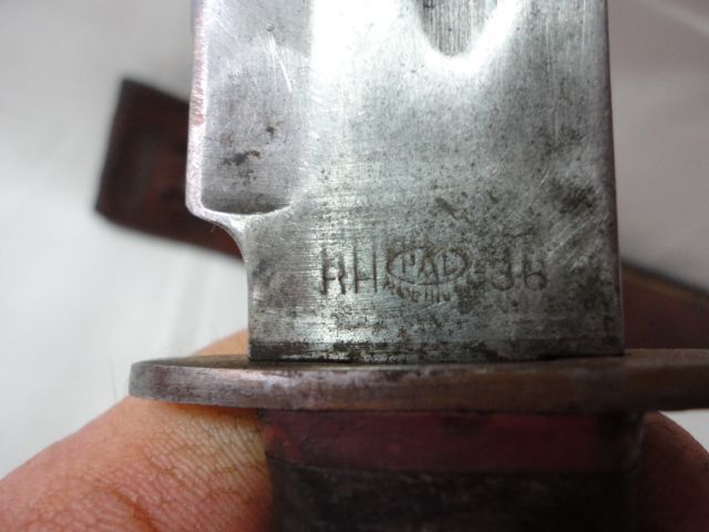Remington Pal war years knife RH-36 & sheath Remington Pal war years knife RH-36 & sheath