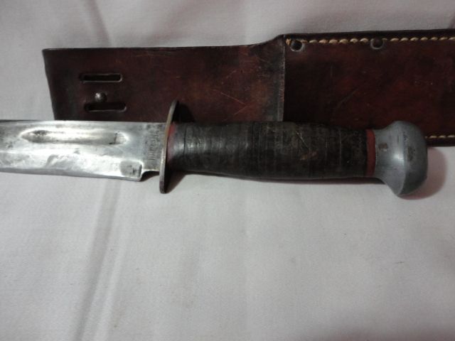 Remington Pal war years knife RH-36 & sheath Remington Pal war years knife RH-36 & sheath