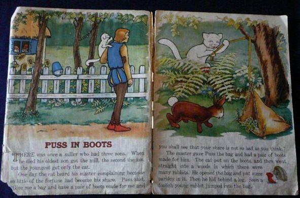 Children's Book Puss In Boots Children's Book Puss In Boots