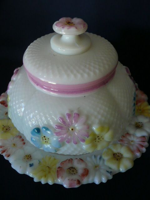 Cosmos Butter Dish 1894 - 1915 EAPG Cosmos Butter Dish 1894 - 1915 EAPG