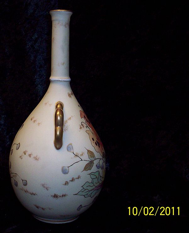 New York & Rudolstadt Ceramic Double handle Vase New York & Rudolstadt Ceramic Double handle Vase