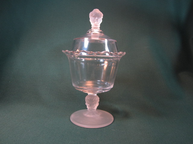 "Baby Face" Covered Sugar Bowl by McKee Brothers "Baby Face" Covered Sugar Bowl by McKee Brothers
