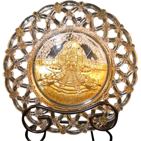 1904 St Louis World's Fair Souvenir Plate 1904 St Louis World's Fair Souvenir Plate