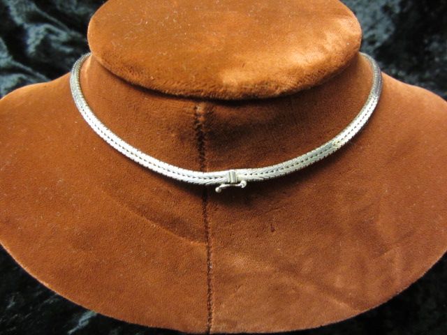 Italian Woven Sterling Necklace Italian Woven Sterling Necklace