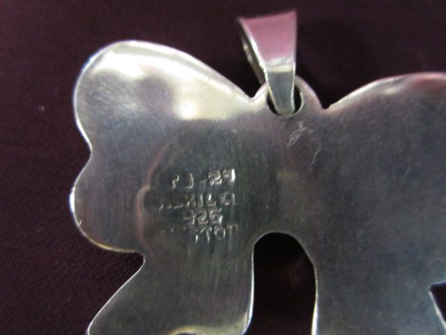 Sterling Silver Bow Pendant Sterling Silver Bow Pendant