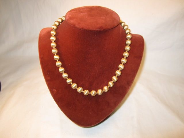 Napier Brushed Goldtone Necklace Napier Brushed Goldtone Necklace
