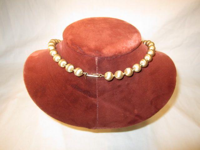 Napier Brushed Goldtone Necklace Napier Brushed Goldtone Necklace