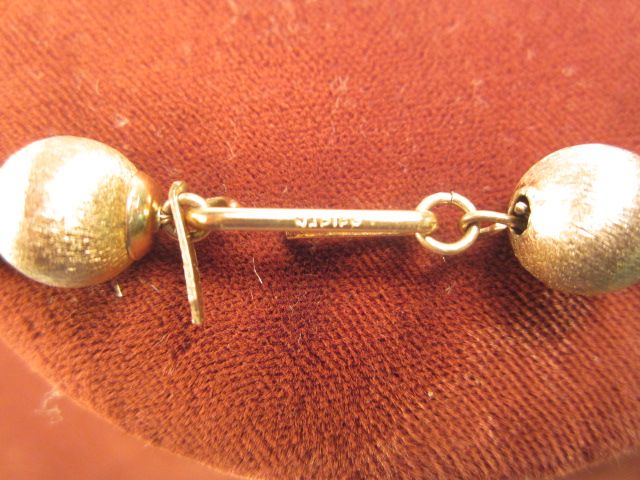 Napier Brushed Goldtone Necklace Napier Brushed Goldtone Necklace