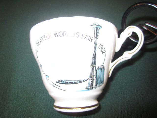 1962 World's Fair Tea Cup and Saucer, Seattle 1962 World's Fair Tea Cup and Saucer, Seattle