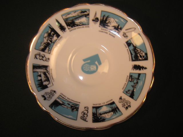 1962 World's Fair Tea Cup and Saucer, Seattle 1962 World's Fair Tea Cup and Saucer, Seattle