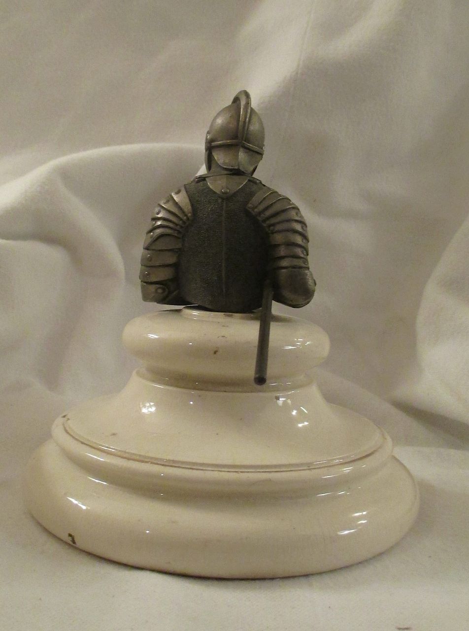 Knight Statue by J. R. Palmenberg's Sons, circa Knight Statue by J. R. Palmenberg's Sons, circa