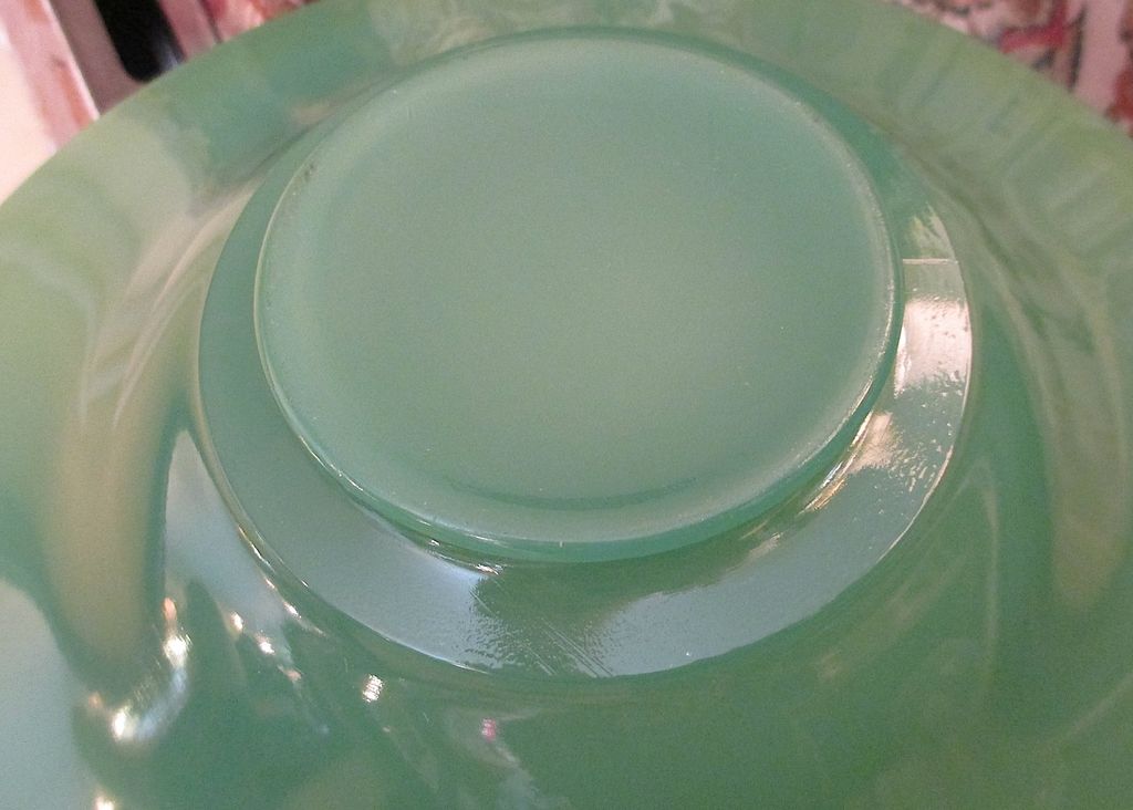 Green Glass Bowl Green Glass Bowl
