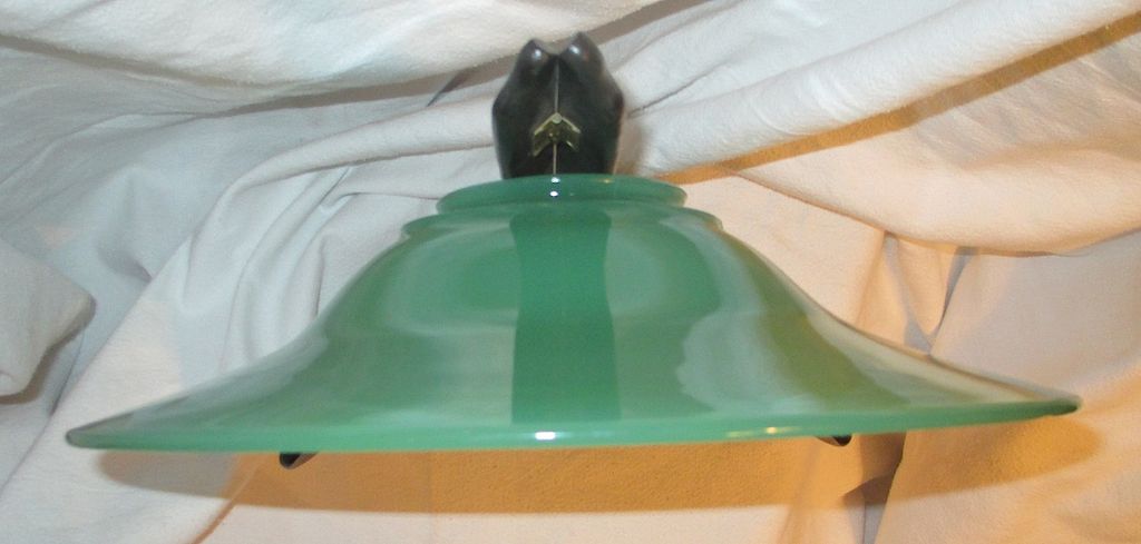 Green Glass Bowl Green Glass Bowl