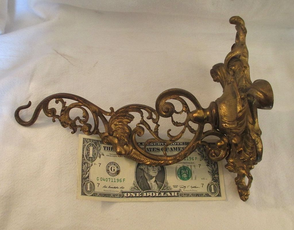 Bronze Plant Hook, 19th century Bronze Plant Hook, 19th century