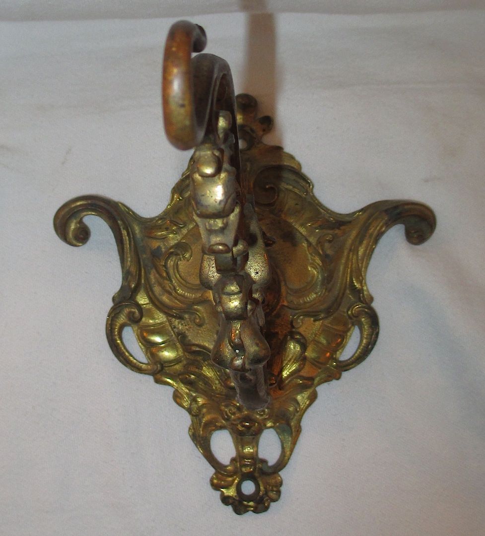 Bronze Plant Hook, 19th century Bronze Plant Hook, 19th century