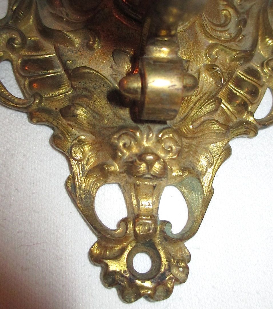 Bronze Plant Hook, 19th century Bronze Plant Hook, 19th century