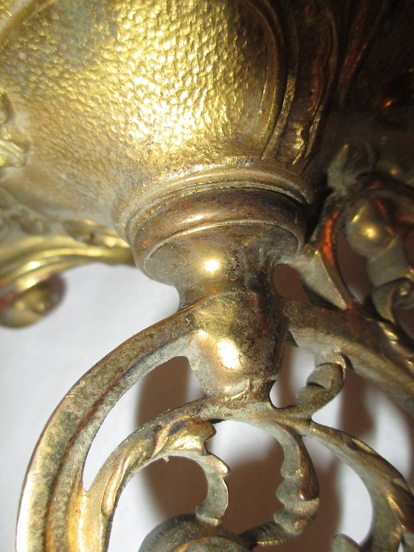 Bronze Plant Hook, 19th century Bronze Plant Hook, 19th century