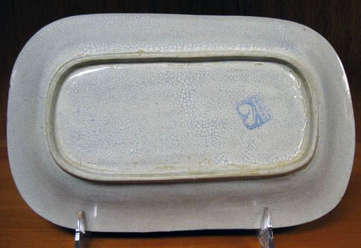 Vintage Dedham Pottery Turkey Design Platter Vintage Dedham Pottery Turkey Design Platter