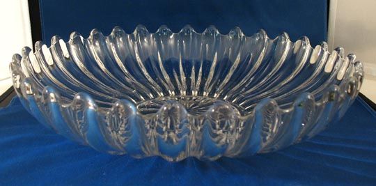 Heisey Crystolite 12 Inch Serving Bowl Heisey Crystolite 12 Inch Serving Bowl