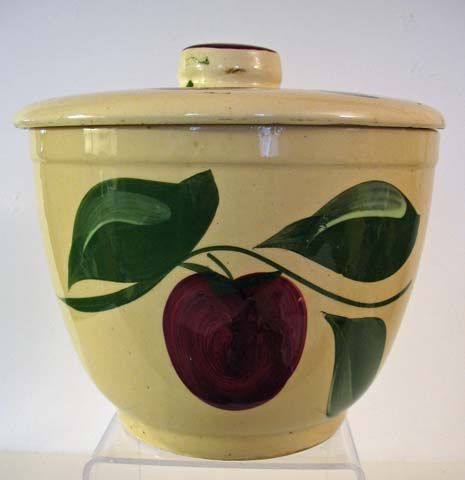 Watt Pottery Apple Ice Bucket, Hard-to-Find Watt Pottery Apple Ice Bucket, Hard-to-Find