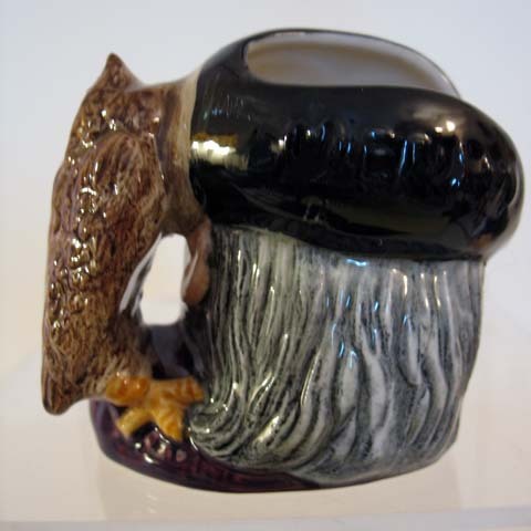 Small Royal Doulton Character Jug, Merlin Small Royal Doulton Character Jug, Merlin