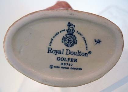 Royal Doulton Golfer Character Jug Royal Doulton Golfer Character Jug
