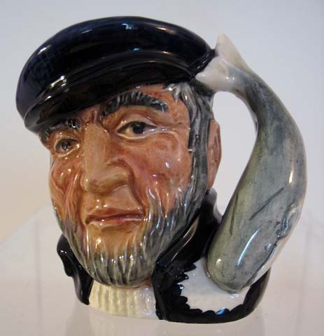 Royal Doulton Captain Ahab Character Jug Royal Doulton Captain Ahab Character Jug
