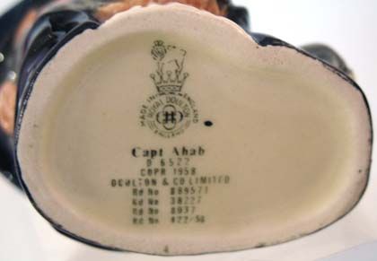 Royal Doulton Captain Ahab Character Jug Royal Doulton Captain Ahab Character Jug
