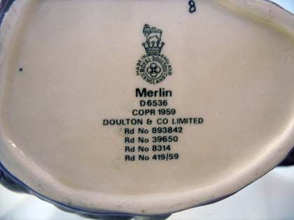 Royal Doulton Merlin Character Jug Royal Doulton Merlin Character Jug