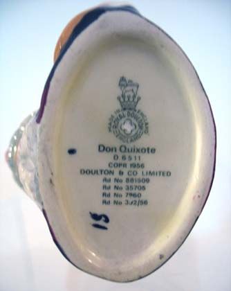Royal Doulton Character Jug, Don Quixote Royal Doulton Character Jug, Don Quixote