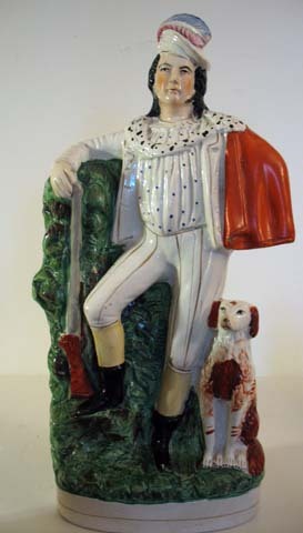 Victorian English Staffordshire Hunter Victorian English Staffordshire Hunter