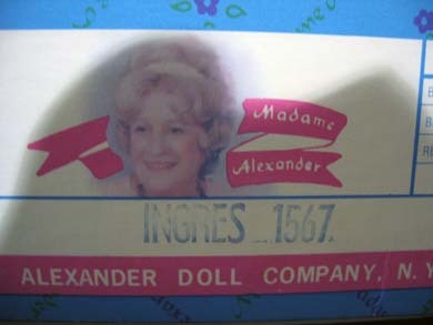 Madame Alexander Doll Ingres, Mint in Box Madame Alexander Doll Ingres, Mint in Box