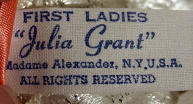 Julia Grant, Madame Alexander First Lady Doll Julia Grant, Madame Alexander First Lady Doll