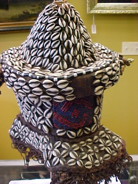 African Beaded Helmet Mask, Lele-Congo, Circa.1920-1940 African Beaded Helmet Mask, Lele-Congo, Circa.1920-1940