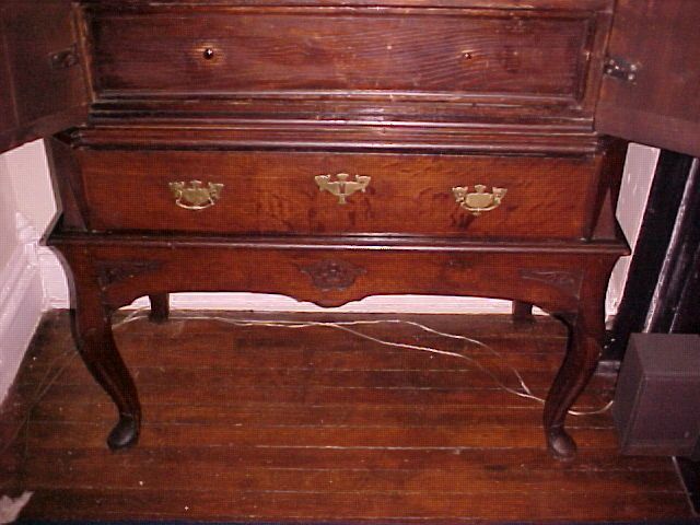 German Rococo Cabinet on Stand C. 1725 German Rococo Cabinet on Stand C. 1725