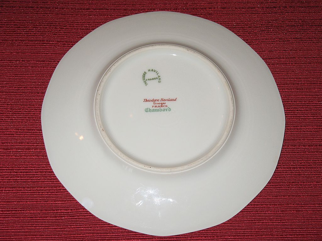 Theodore Haviland Limoges bread and butter plate. One of Havilands older patterns Theodore Haviland Limoges bread and butter plate. One of Havilands older patterns