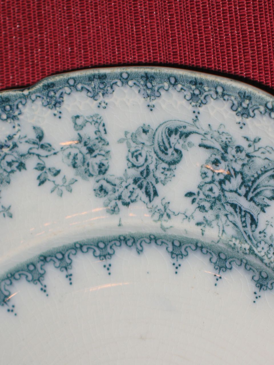 Royal Staffordshire Pottery serving plate-Blue and White Royal Staffordshire Pottery serving plate-Blue and White