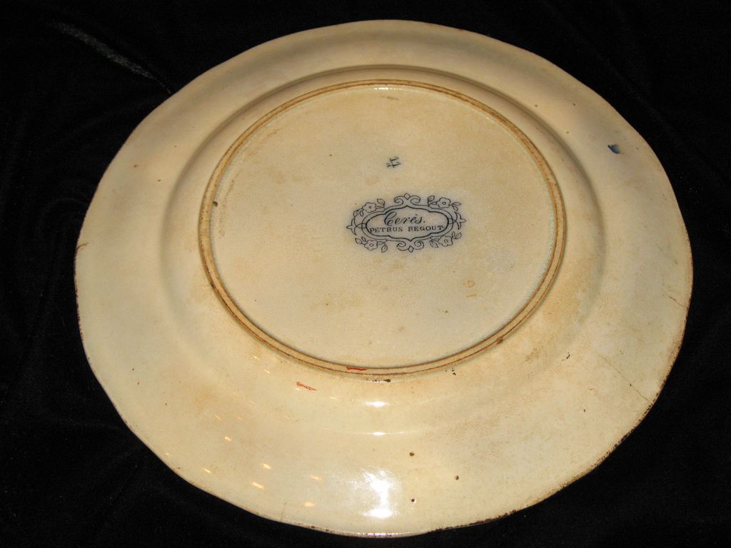 Vintage Petrus Ragout plate Ceres pattern Vintage Petrus Ragout plate Ceres pattern
