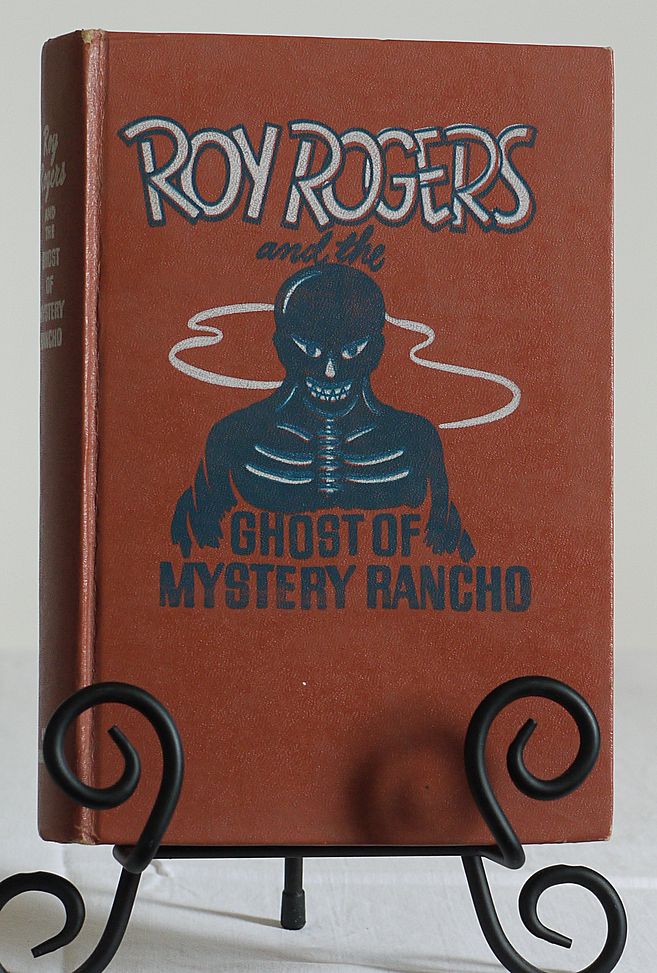 Vintage 1930s Roy Rogers and the Ghost of Mystery Rancho, hardcover book Vintage 1930s Roy Rogers and the Ghost of Mystery Rancho, hardcover book