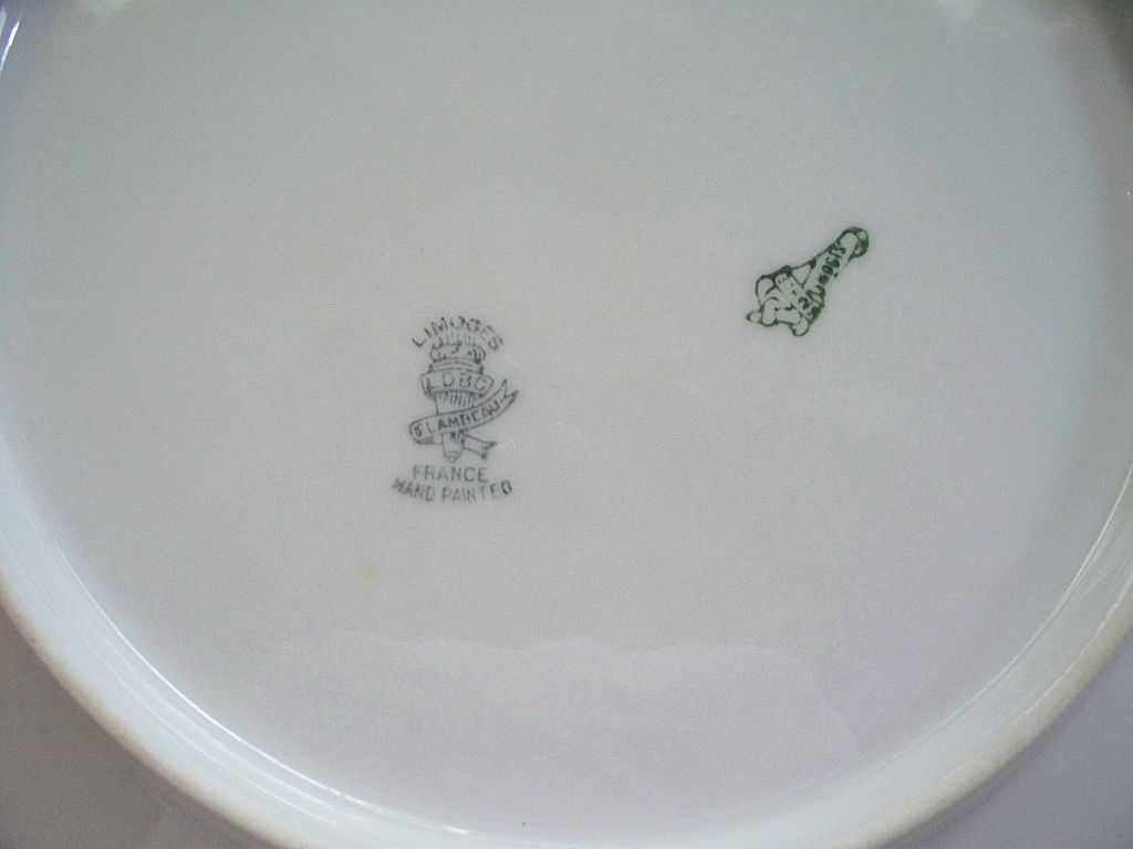Limoges France Fish Platter Hand-Painted 11" ca. 1910 FELIX! Limoges France Fish Platter Hand-Painted 11" ca. 1910 FELIX!