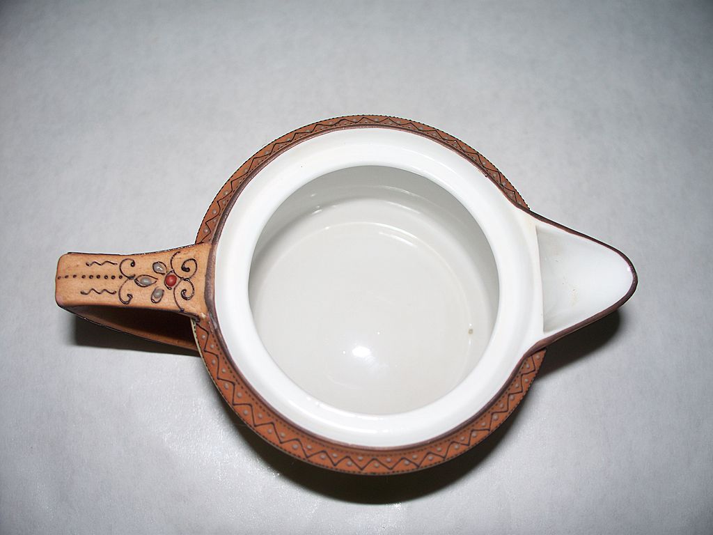 Nippon/ Noritake Art Deco Creamer of the Tiniest Moriage JEWELS ca 1920 NEW Nippon/ Noritake Art Deco Creamer of the Tiniest Moriage JEWELS ca 1920 NEW