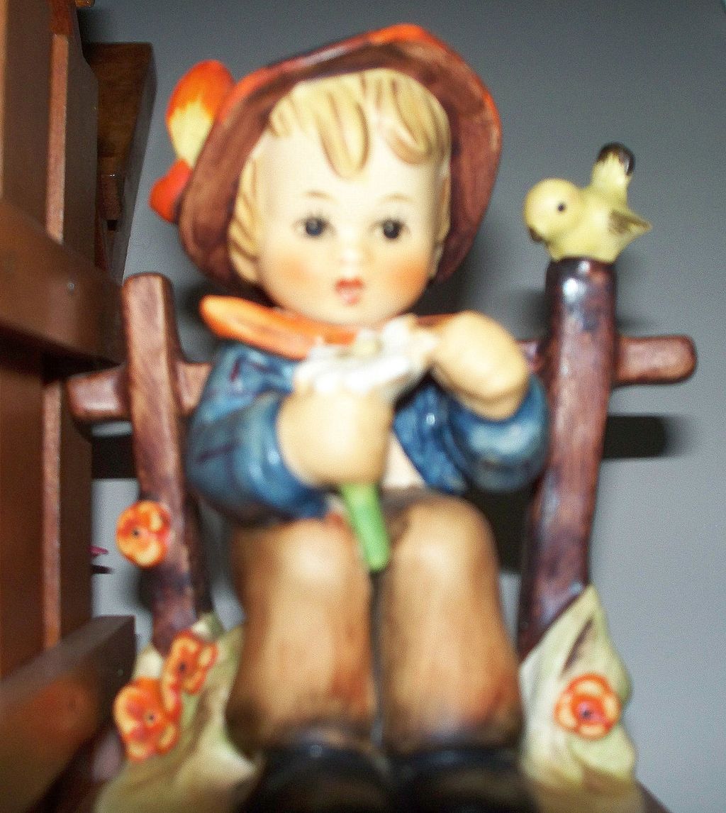 Pair; Vintage Hummel Book-Ends "Good Friends" & "She Loves Me, She Loves Me Not" Pair; Vintage Hummel Book-Ends "Good Friends" & "She Loves Me, She Loves Me Not"