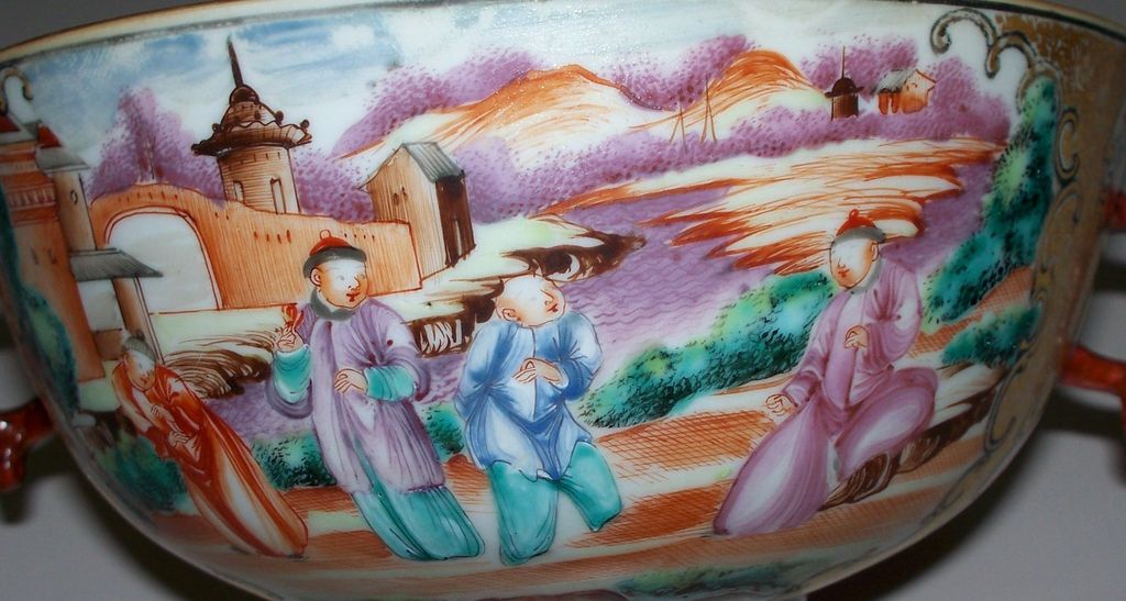 Rare Antique Chinese Bowl of Barrel Factory Exquisite! Rare Antique Chinese Bowl of Barrel Factory Exquisite!