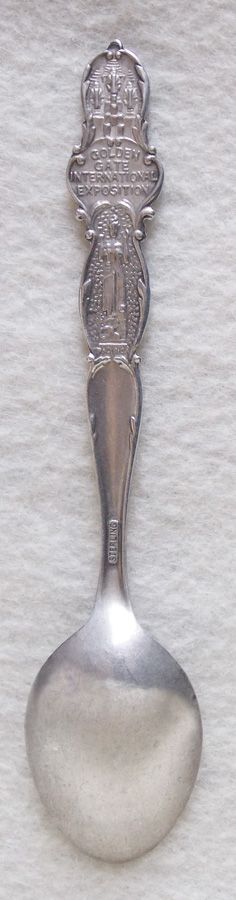 Gorgeous WORLD'S FAIR Golden Gate Expo STERLING Vintage Souvenir Spoon Gorgeous WORLD'S FAIR Golden Gate Expo STERLING Vintage Souvenir Spoon