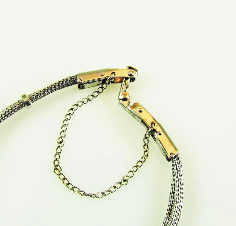 Vintage c.1930's BENRUS Solid 14k White Gold Womens Watch with Four Diamonds Vintage c.1930's BENRUS Solid 14k White Gold Womens Watch with Four Diamonds
