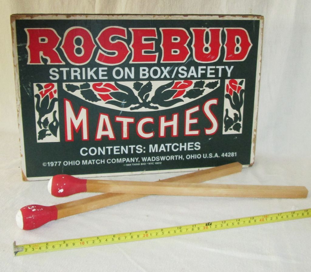 Rare,Huge Think Big! Match Box Rare,Huge Think Big! Match Box
